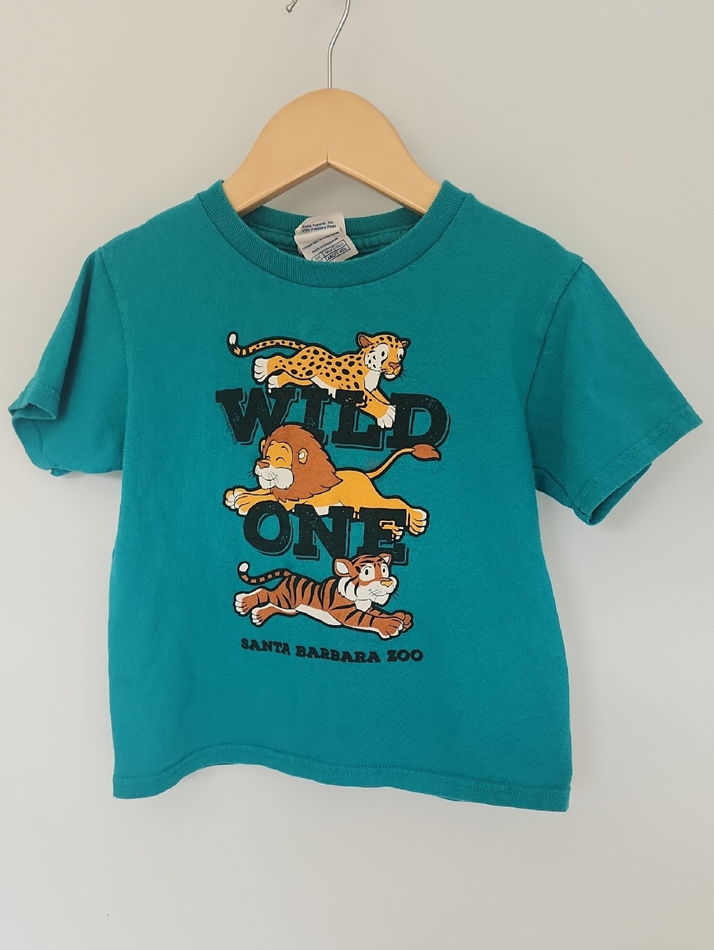 Vintage Wild One Santa Barbara Zoo Tshirt